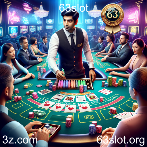 Experiência Imersiva no Cassino Ao Vivo da 63slot